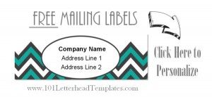 Free Mailing Labels