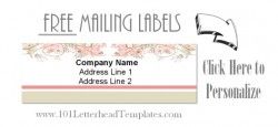 Free Mailing Labels