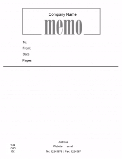 Memo format word